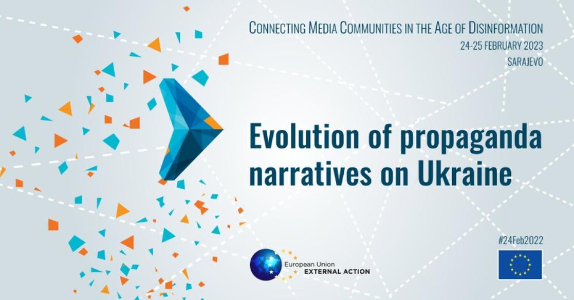Evolution of propaganda narratives on Ukraine