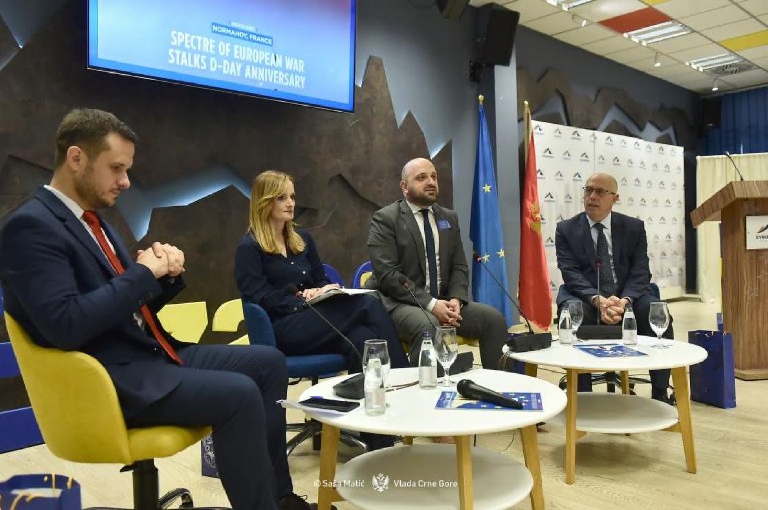 4 panelists in Europe House