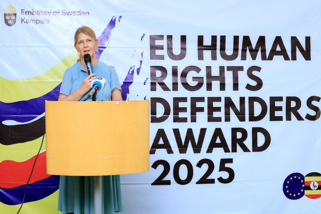 Ambassador of Sweden to Uganda H.E Maria Håkansson