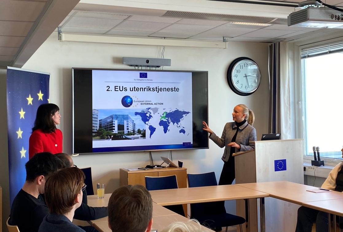 "EU i et nøtteskall" presentasjon