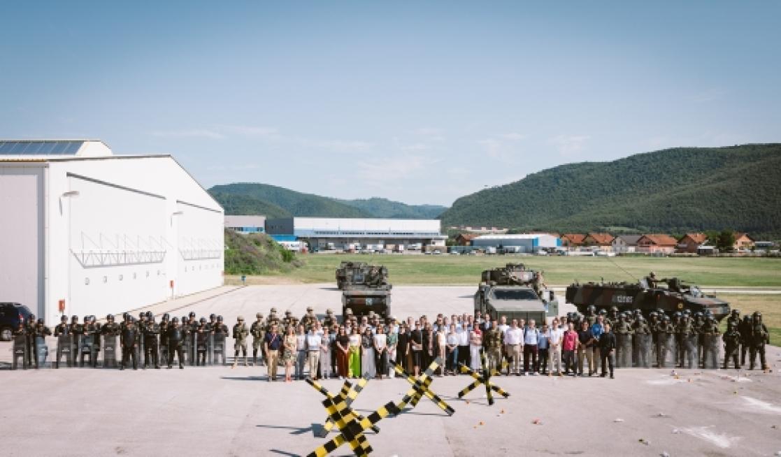 Family photo with NATO