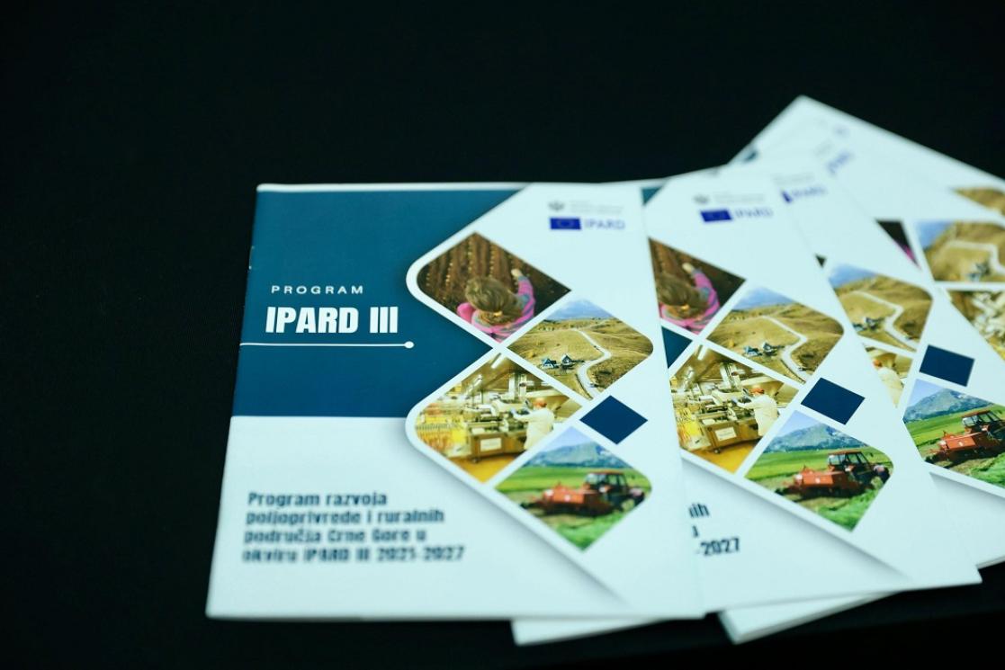 flyers with IPARD III writtern on them