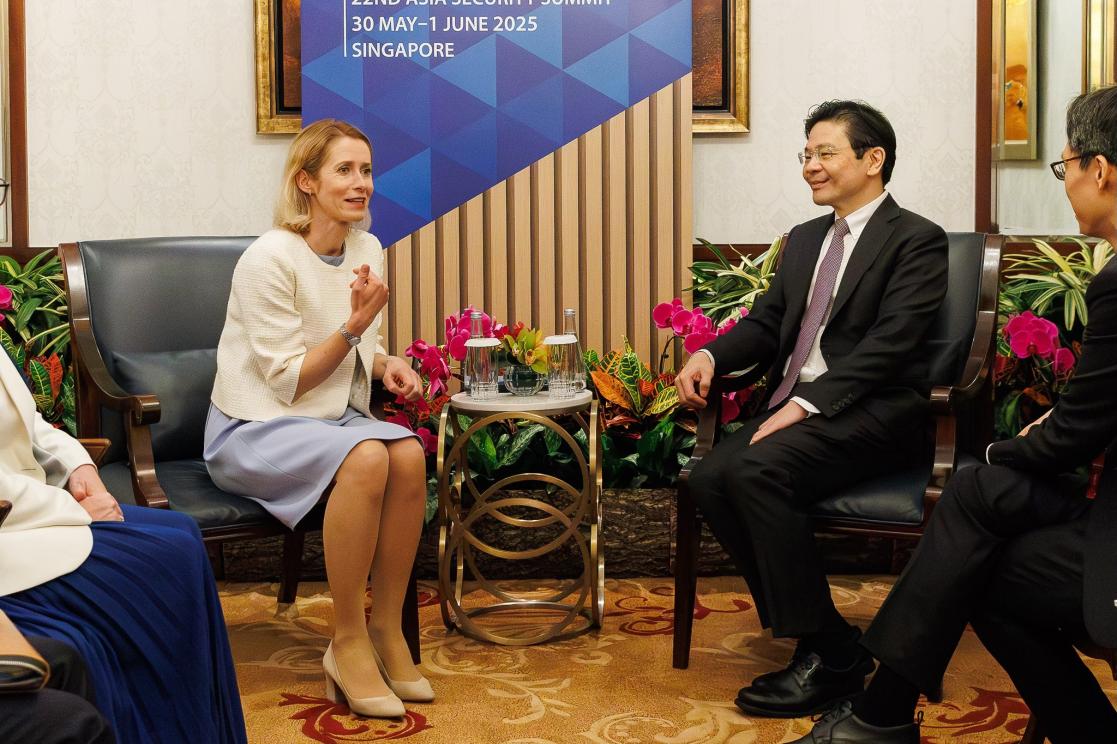HR/VP Kaja Kallas meets Singapore Prime Minister Lawrence Wong