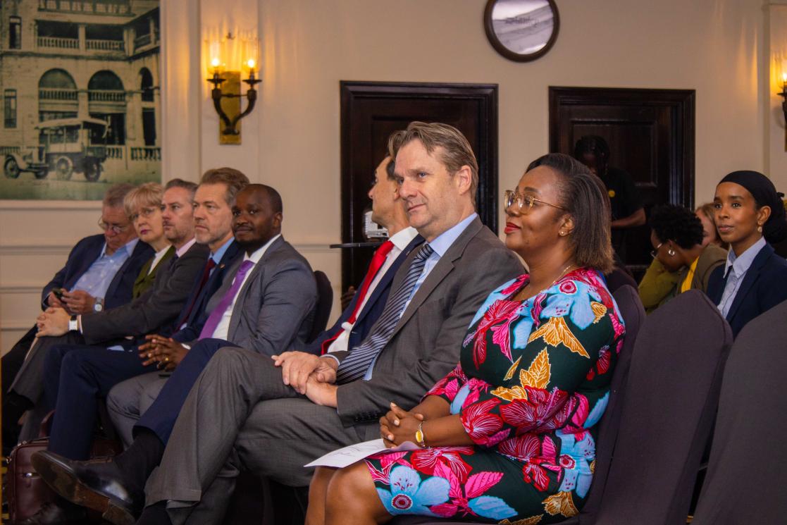 European Union Ambassadors in the audience