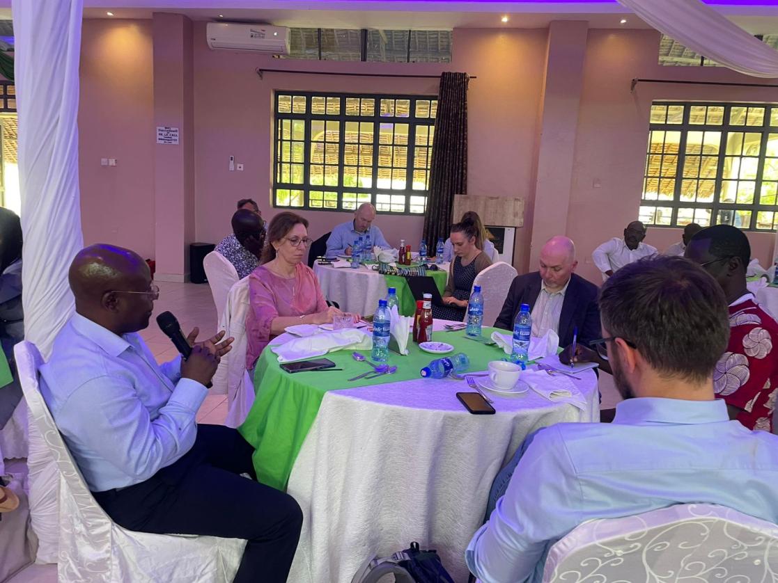 Meeting with Deputy Governor Dr John Erus