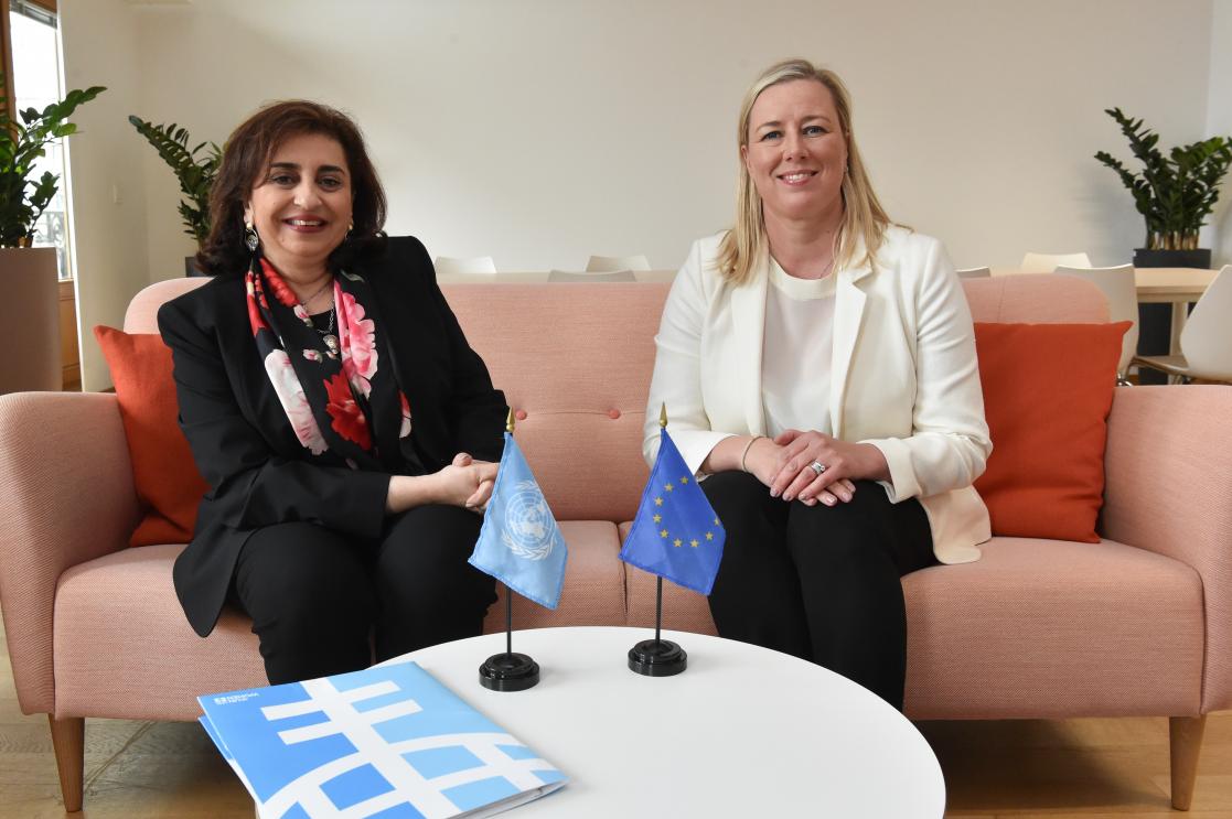 Commissioner Urpilainen meets UN Executive Director of Women