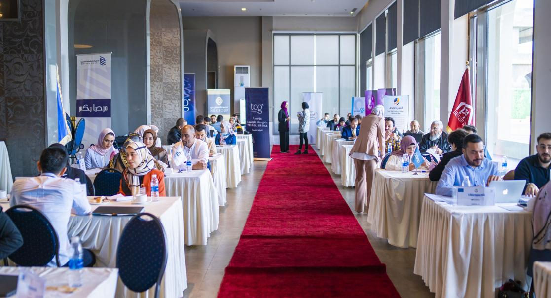30 Libyan companies participated in the 2022 "Libya Competes" job fair