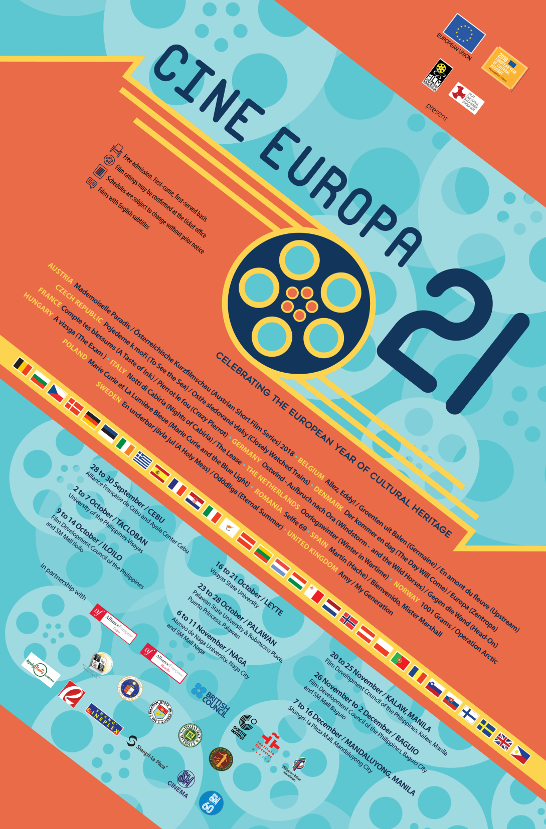 Cine Europa enters its 21st year, starts screenings in Cebu City for the  first time | EEAS Website
