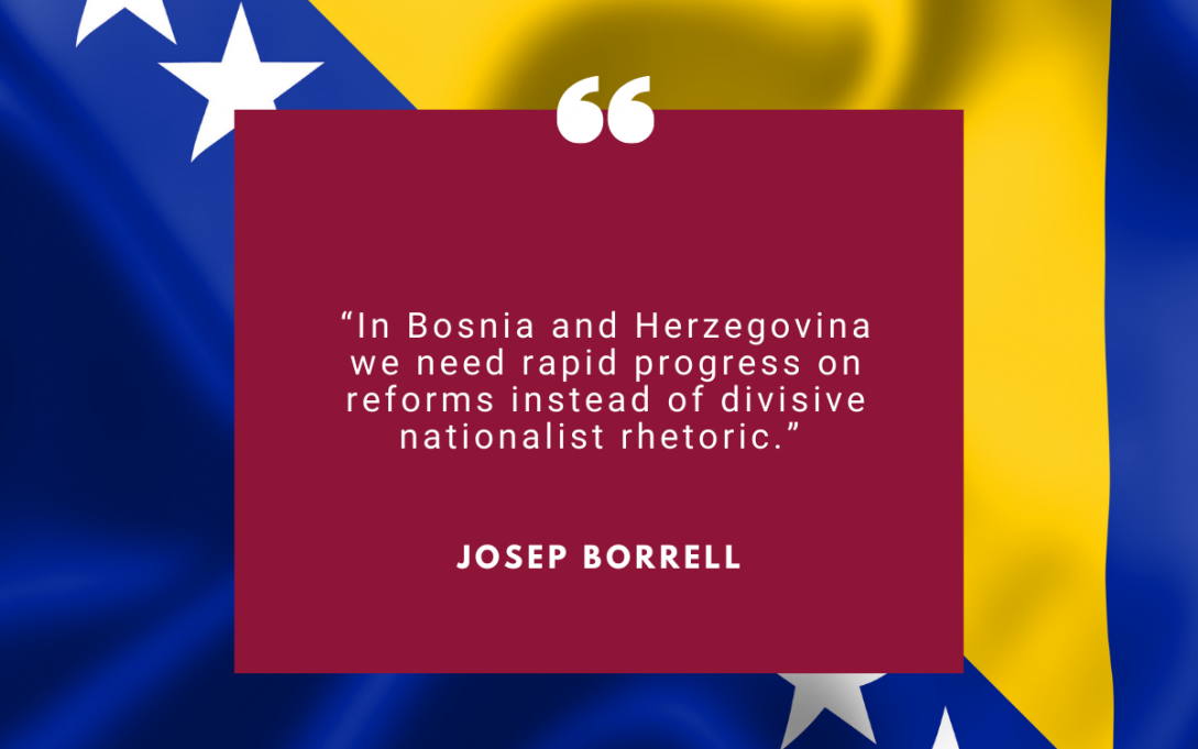 The leaders of Bosnia-Herzegovina must deliver on reforms | EEAS Website