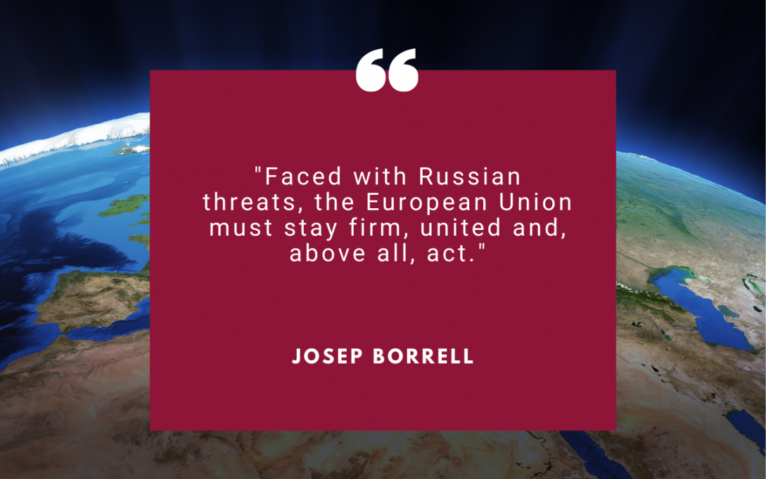 Gegenüber den Bedrohungen durch Russland muss die Europäische Union  standhaft bleiben, geschlossen auftreten und handeln | EEAS Website