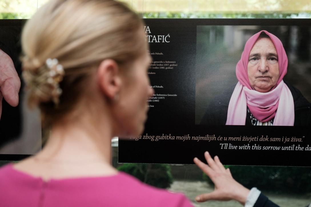 Srebrenica exhibition