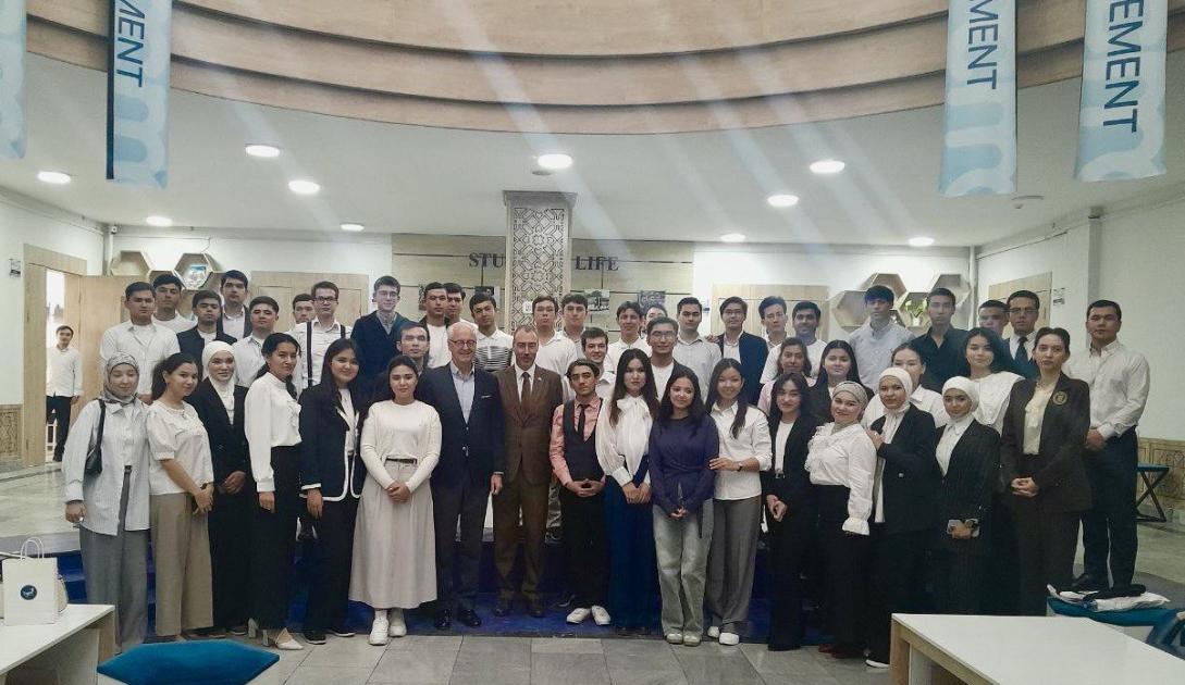 Lecture at Tashkent State University of Economics