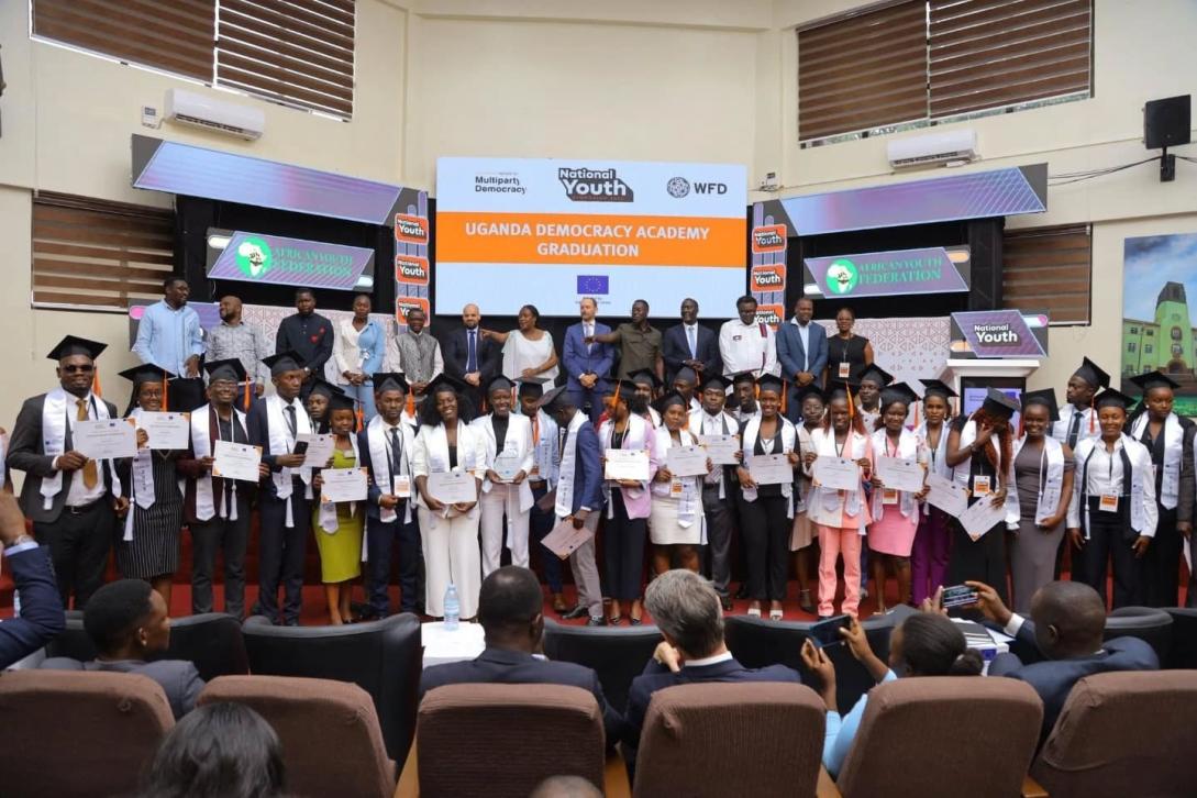 Uganda Democracy Academy graduates