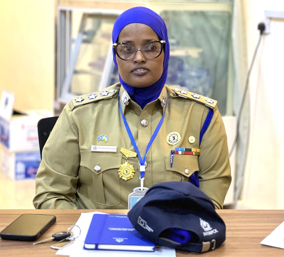 FOPL host - INTERPOL on illegal fisheries for Puntland law enforcement agencies