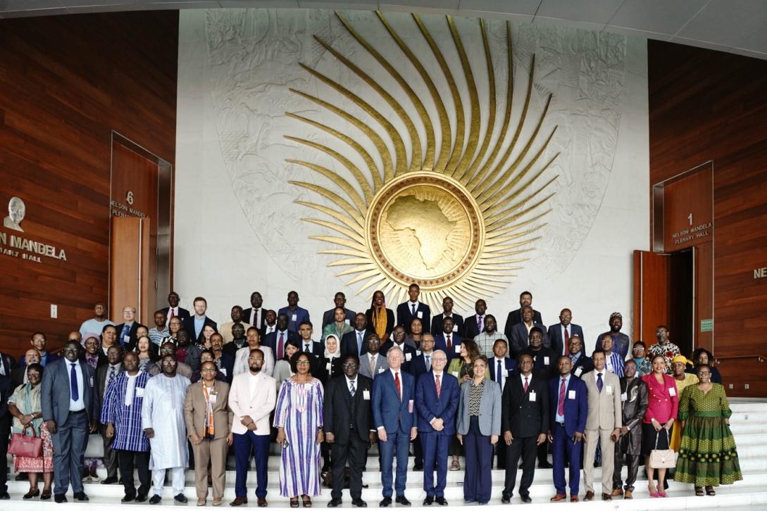 ACQF family picture at the African Union 