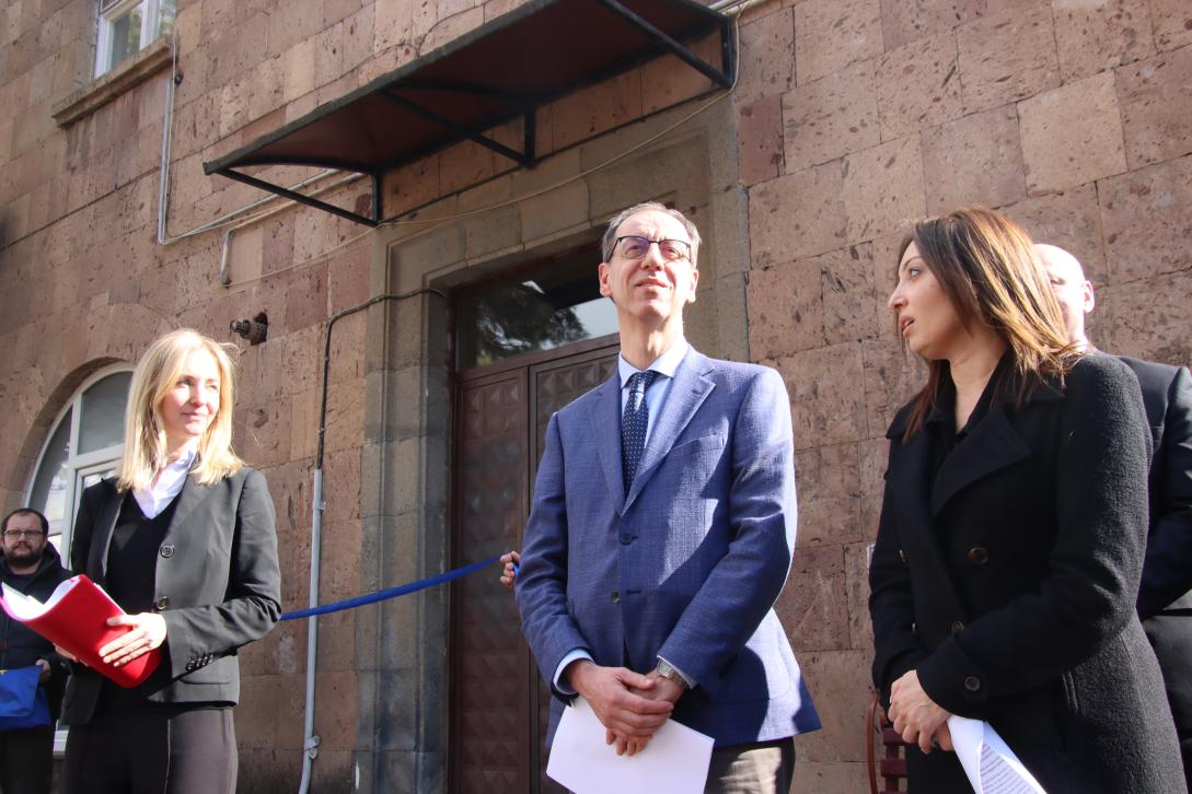 Stefano Tomat visited Armenia on 20 and 21 February 2023 to open the EU Mission in Armenia 