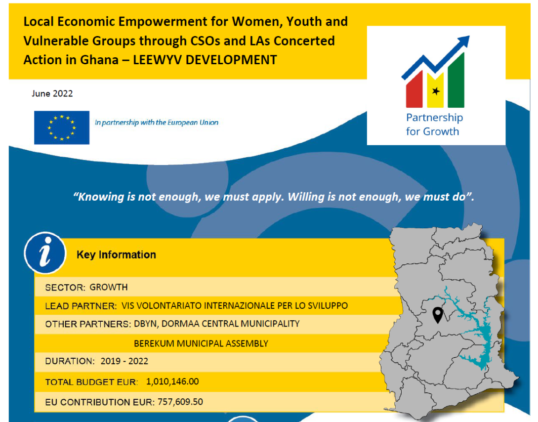 Local Economic Empowerment for Women, Youth and Vulnerable Groups through CSOs and LAs Concerted Action in Ghana