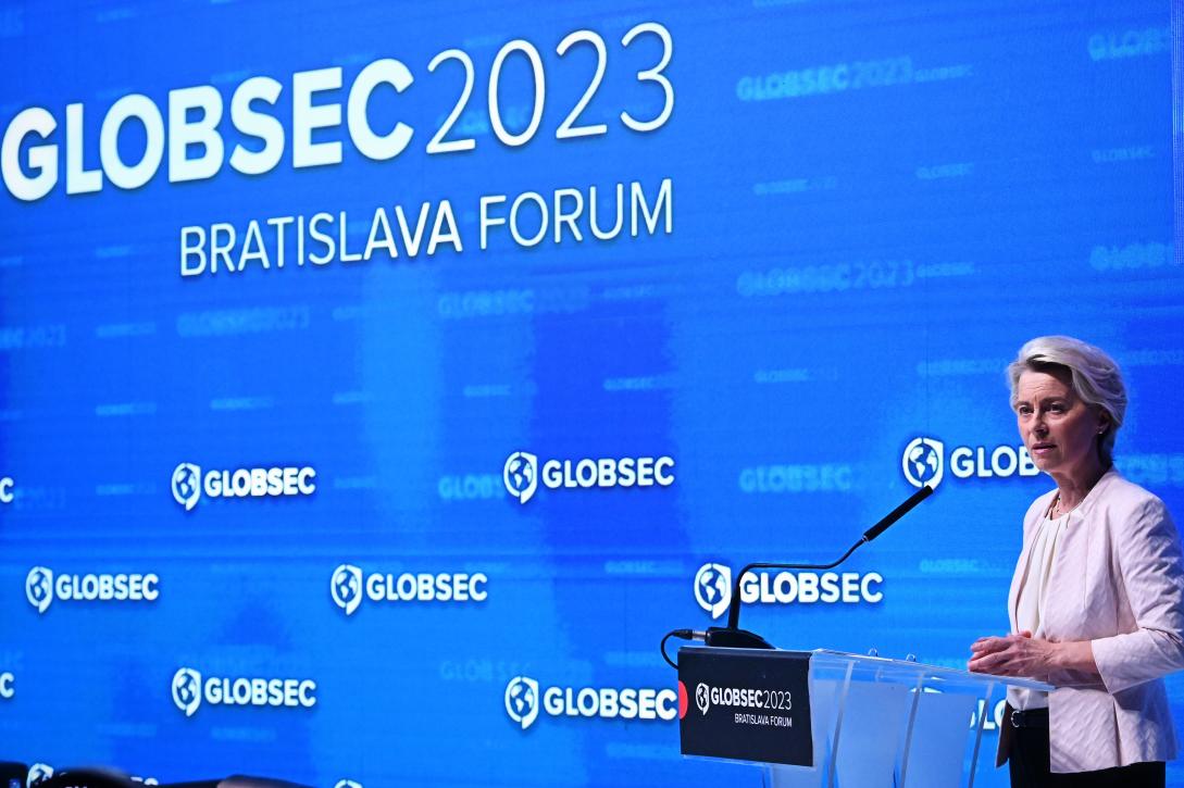 President von der Leyen at the GLOBSEC 2023 Bratislava Forum