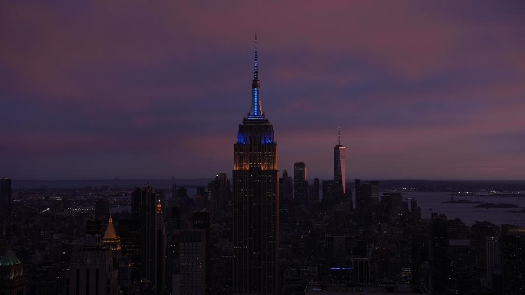 2022 - Empire State Building in EU colours