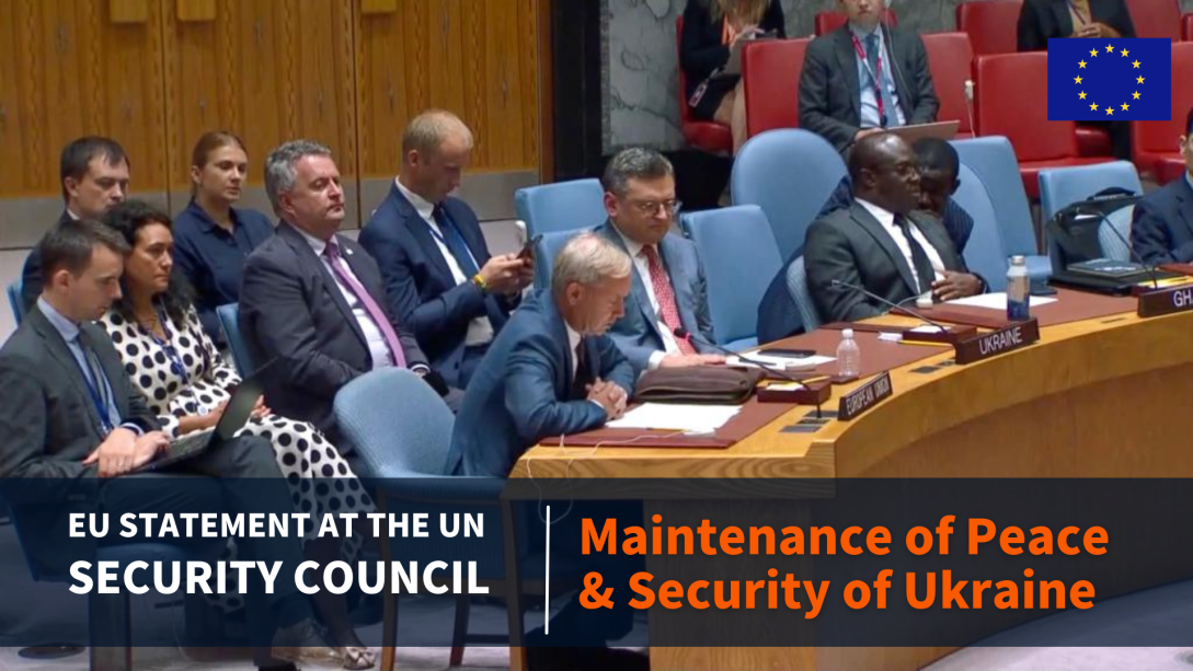 17 July 2023, New York - Ambassador Skoog addresses the UN Security Council 