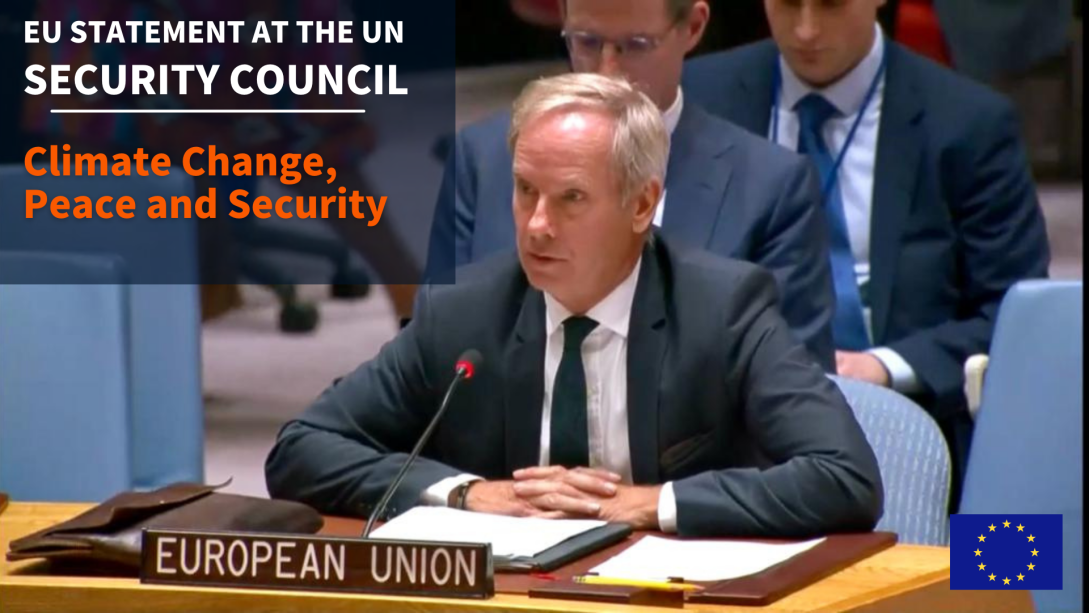13 June 2023, New York - Ambassador Skoog at the UN Security Council