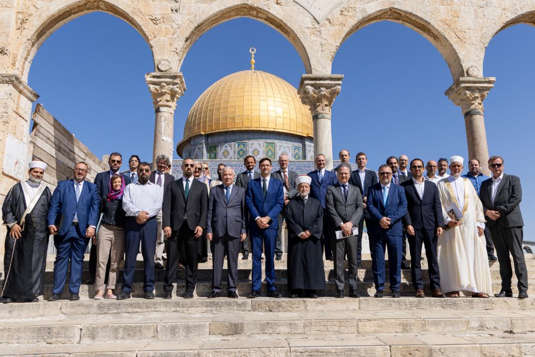 EU HoMs visit to Jerusalem Waqf 2024