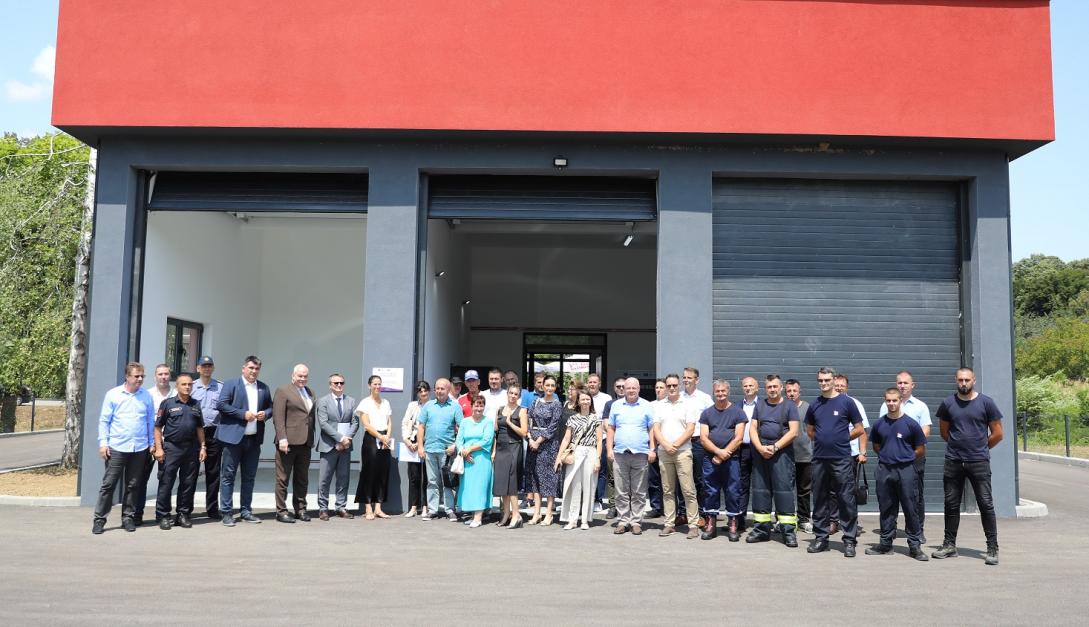 Opening of the first fire station in Celic