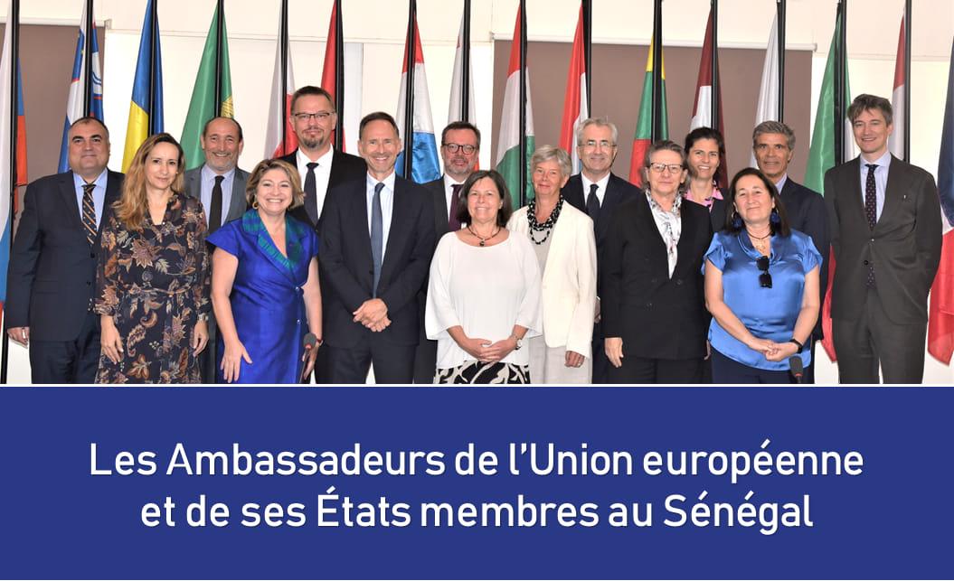 Les ambassadeurs de l'UE et de ses Etats membres au Sénégal
