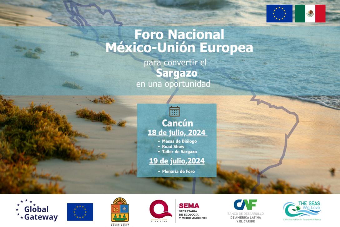 Foro Nacional México UE - Sargazo