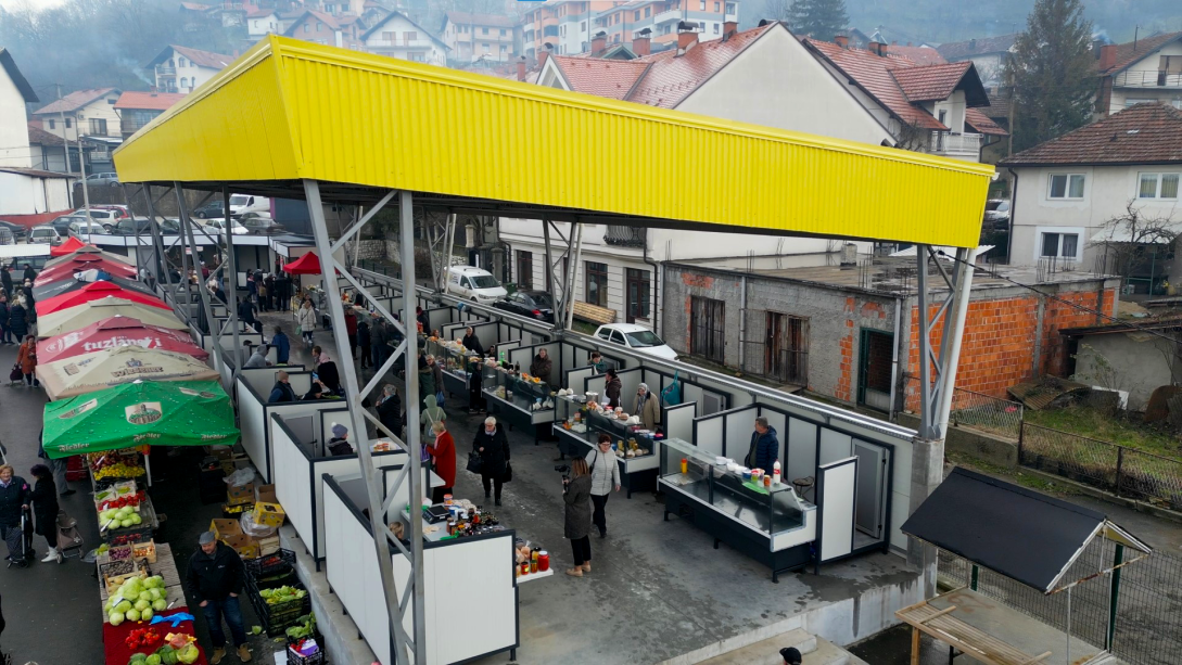 City Market in Gračanica