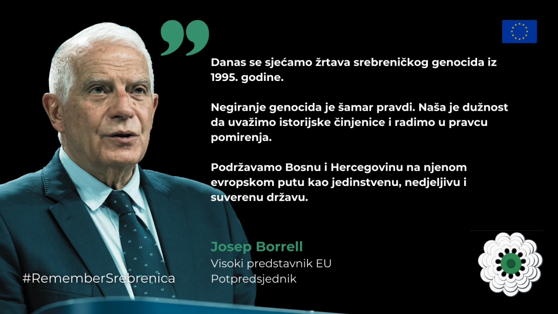 Borrell o Srebrenici