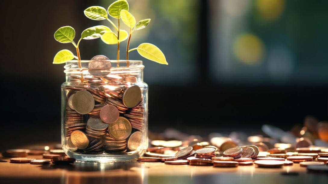 Sustainable prosperity concept image.