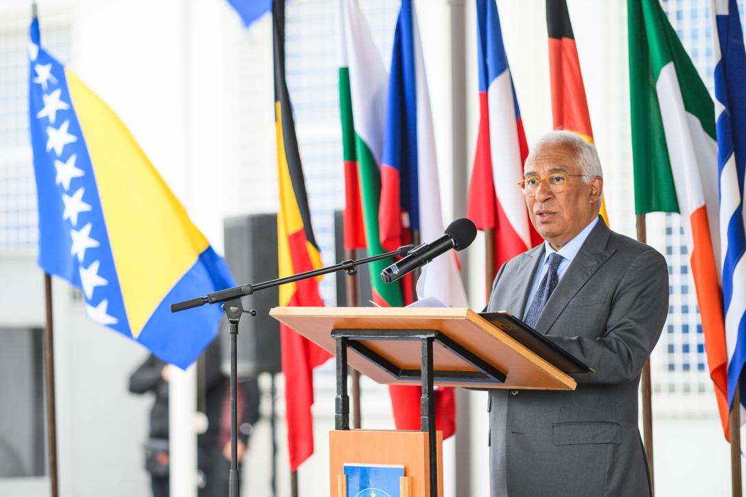 Address by the President of European Council António Costa to EUFOR troops