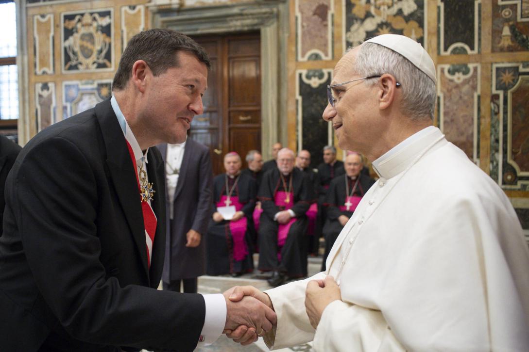 meets new Pope