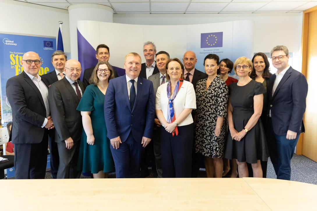 Commissioner Michael McGrath meets EU Heads of Mission