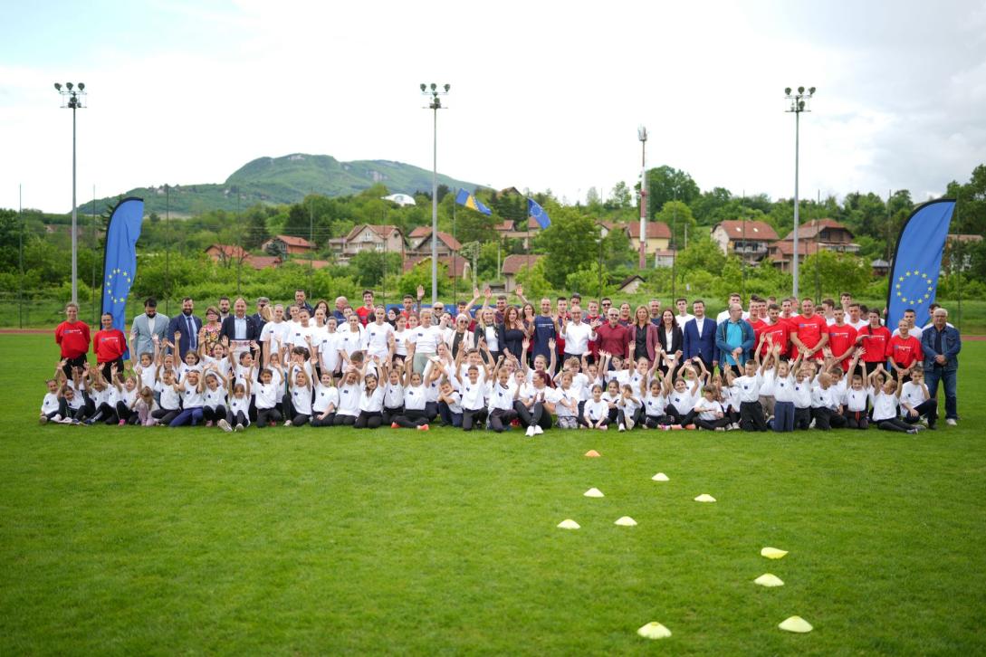 Ambassador Soreca kicks-off Europe Day celebrations in Zenica