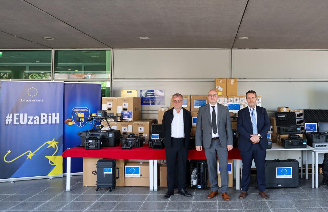 EU donates high-tech equipment worth14 m BAM to BiH Border Police