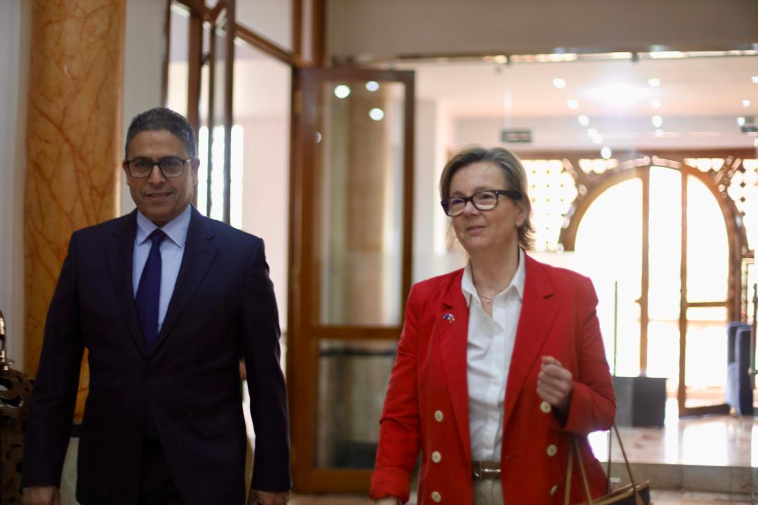 M le Gouverneur de la Province d’El Haouz et Mme l'ambassadrice de l'UE.jpeg