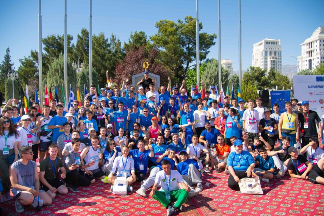 Ashgabat Hosts "Marathon for Peace and Trust" to Celebrate Europe Day and Promote Unity