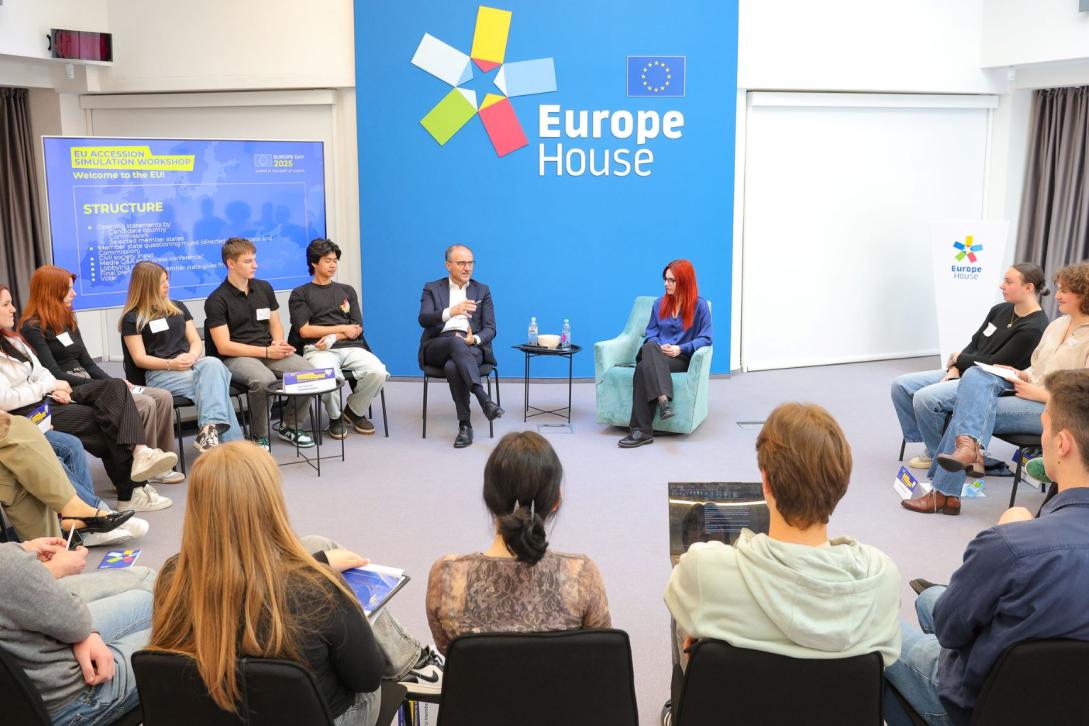 Youth in Action: Simulating Europe’s Future on Europe Day