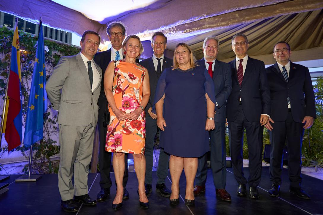 Recepción del Día de Europa en Venezuela 2025