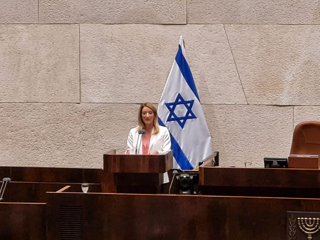 220523 Pdt Metsola speech at the Knesset
