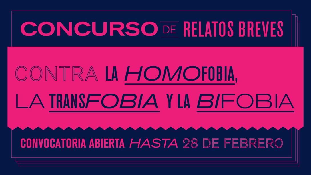 Concurso de Relatos Cortos contra la Homofobia, la Transfobia y la Bifobia