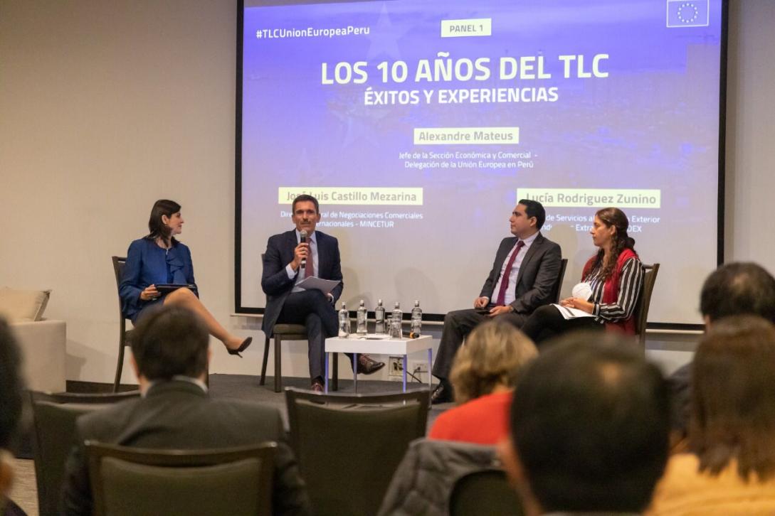 10 años del Tratado de LIbre Comercio Perú UE