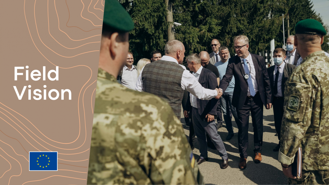 Head of EU Mission meeting military forces