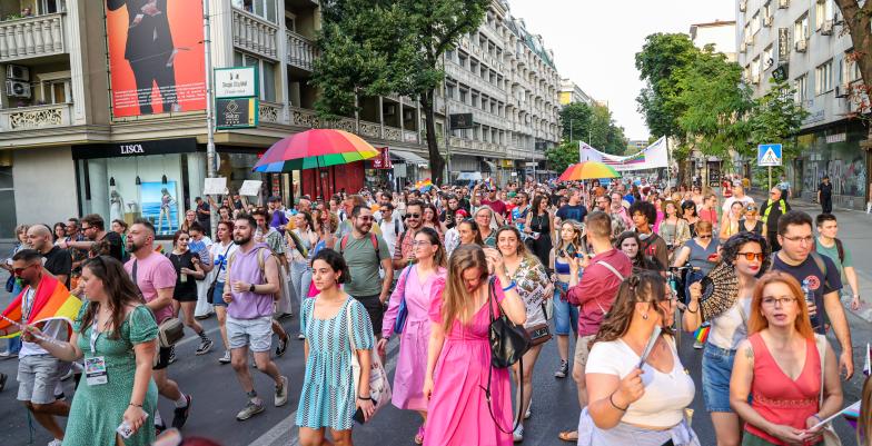 Skopje Pride parade 2024