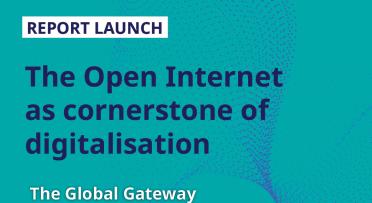 Banner on the Report Launch of the Open Internet 