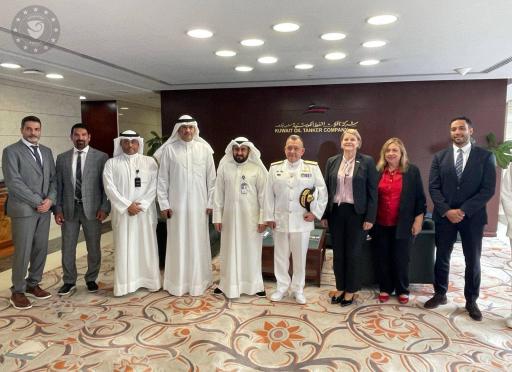 EUNAVFOR ASPIDES: Commander of EUNAVFOR ASPIDES, Rear Admiral Vasileios Gryparis (HN) visits Kuwait