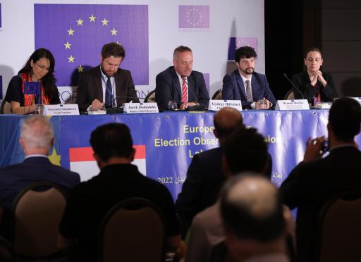 EU EOM Lebanon Preliminary statement press conference
