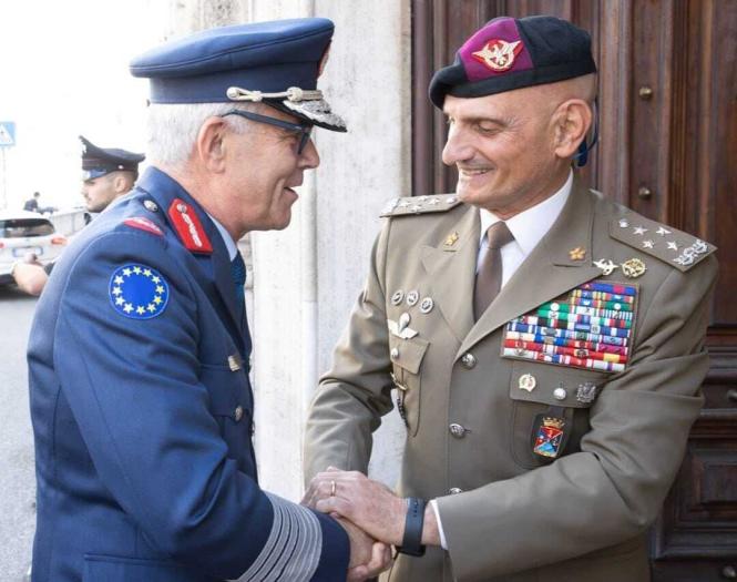 EUMC Chair General Seán Clancy on Italian visit